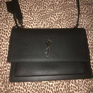 SOLD Authentic ysl medium sunset satchel